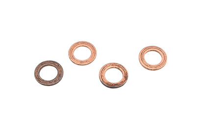 New OEM Ford C9AZ-2149-A Copper Gaskets Qty 4 NOS
