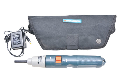 Black & Decker KC9074 Cordless Electric 3.6v Screwdriver Kit NOS