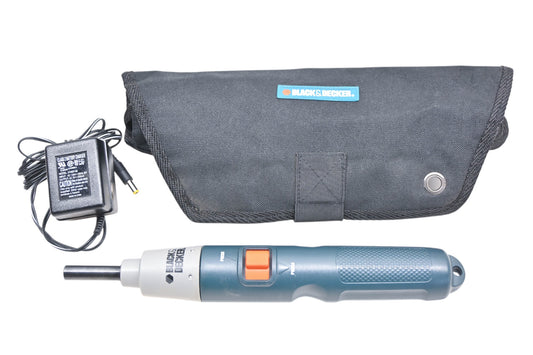 Black & Decker KC9074 Cordless Electric 3.6v Screwdriver Kit NOS