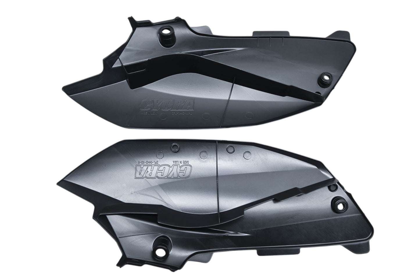 Cycra 1CYC-2777-12, 123658 Black Side Panel Kit NOS