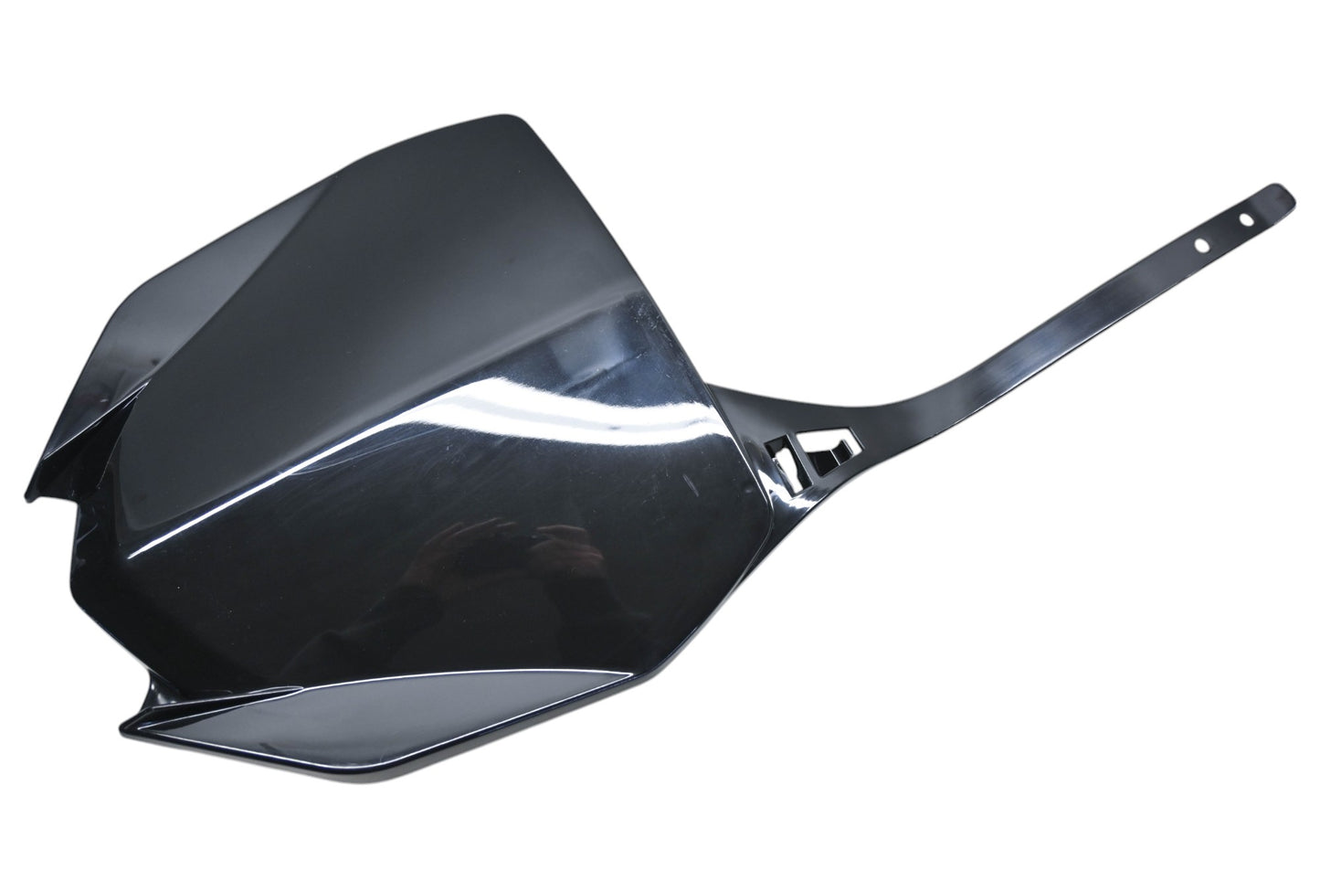 Acerbis 0022955.090, 2685860001, 26858-60001 Black Front Number Holder Panel NOS