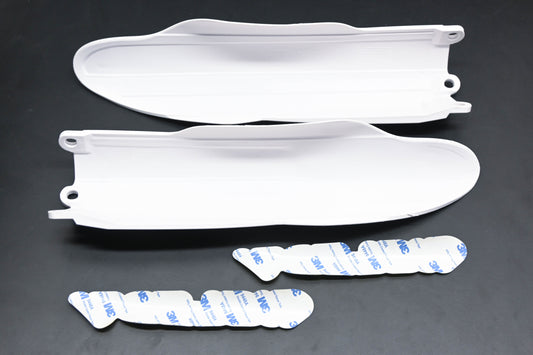 Acerbis 0013758.030, 21741840002 White Front Lower Fork Cover Kit NOS