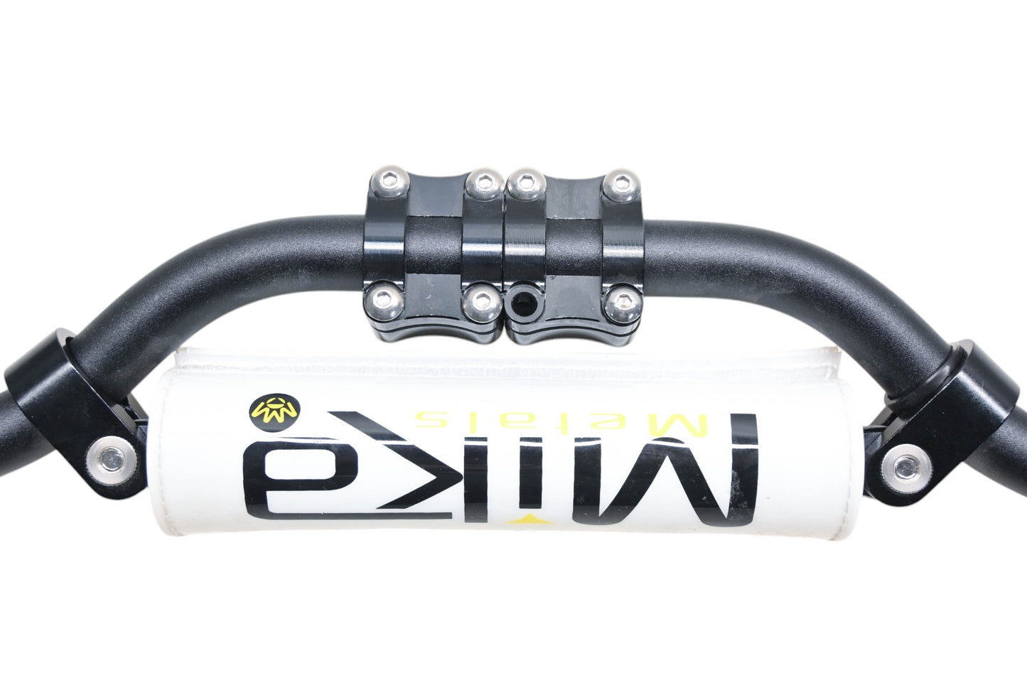 Mika Metals 205-7051W Black 7/8" Handlebar Assembly NOS