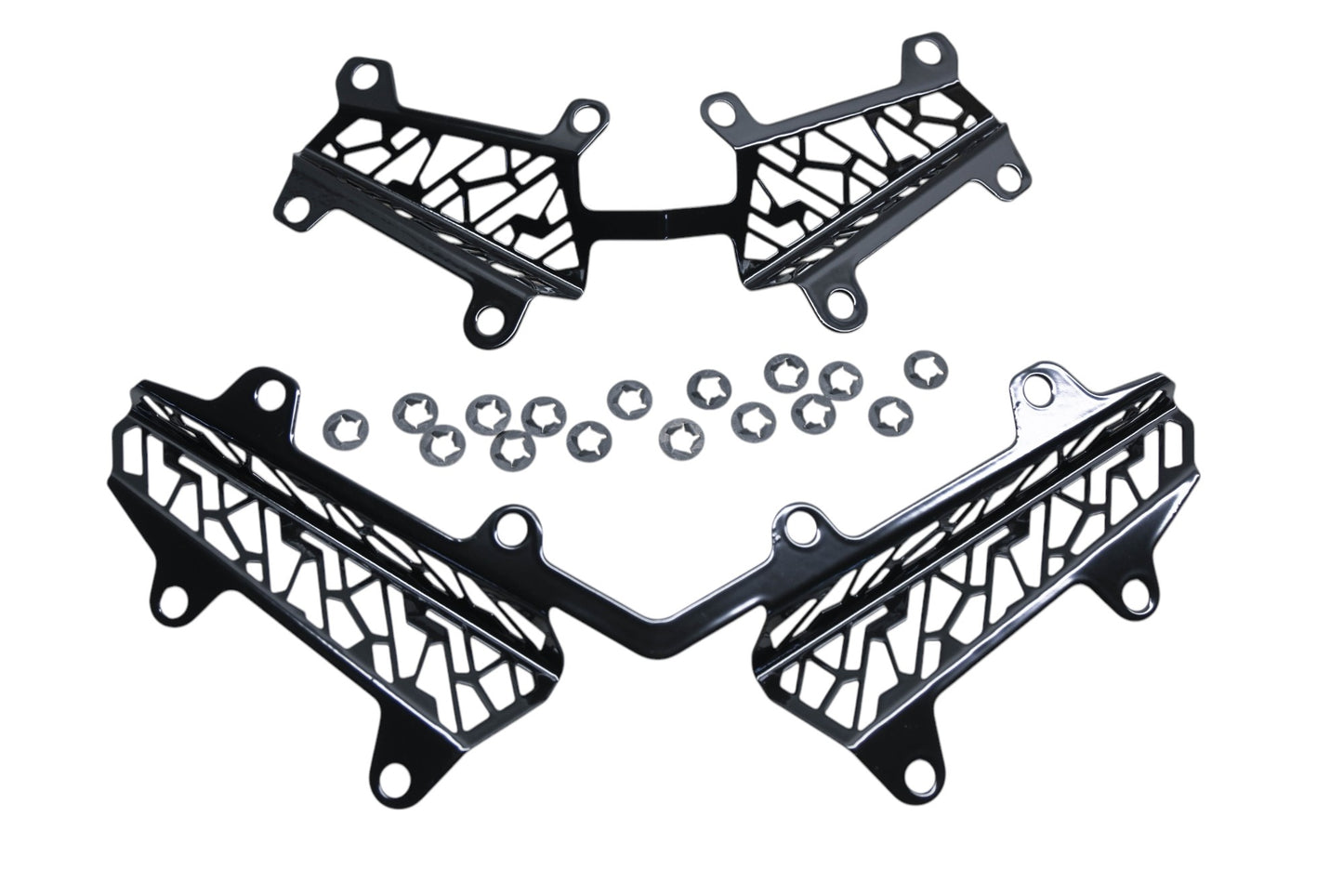New OEM Polaris 2884979-067 Black Hood Screen Kit NOS