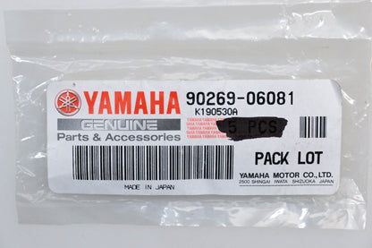 New OEM Yamaha 90269-06081-00 Rivets Qty 7 NOS