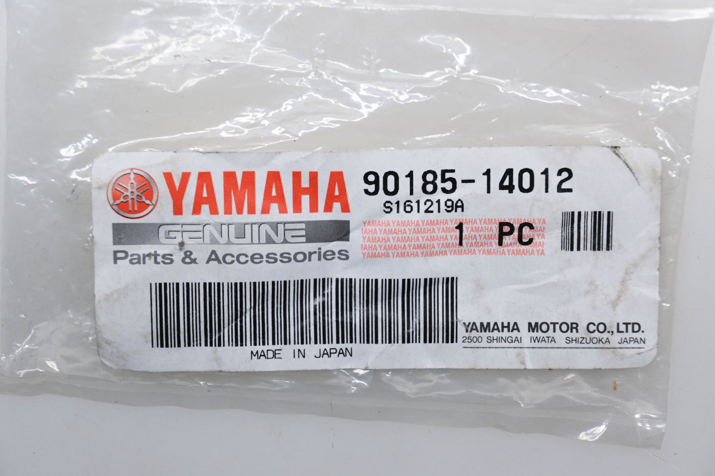 New OEM Yamaha 90185-14012-00 Self-Locking Nut NOS