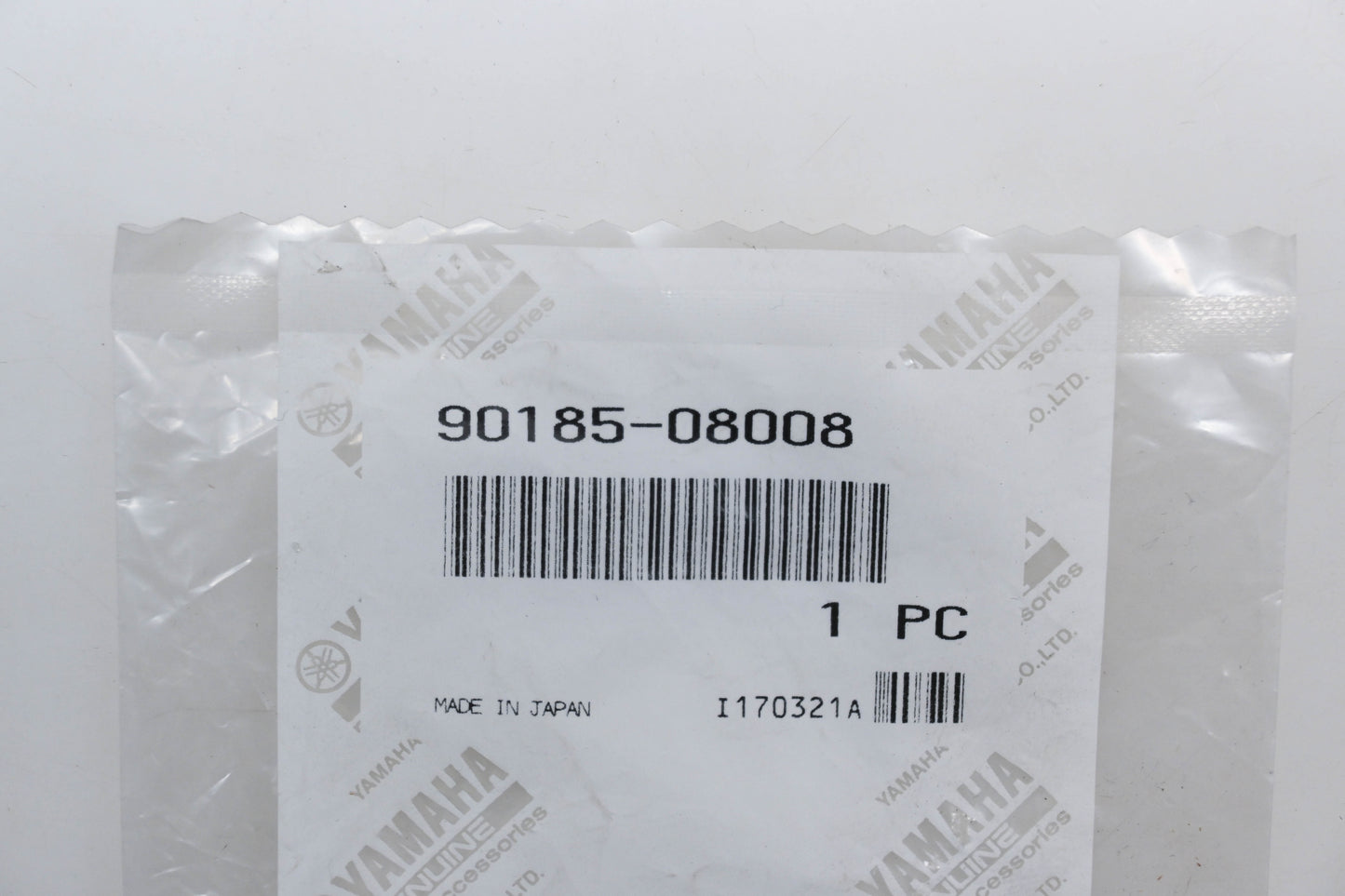 New OEM Yamaha 90185-08008-00 Self-Locking Nut NOS