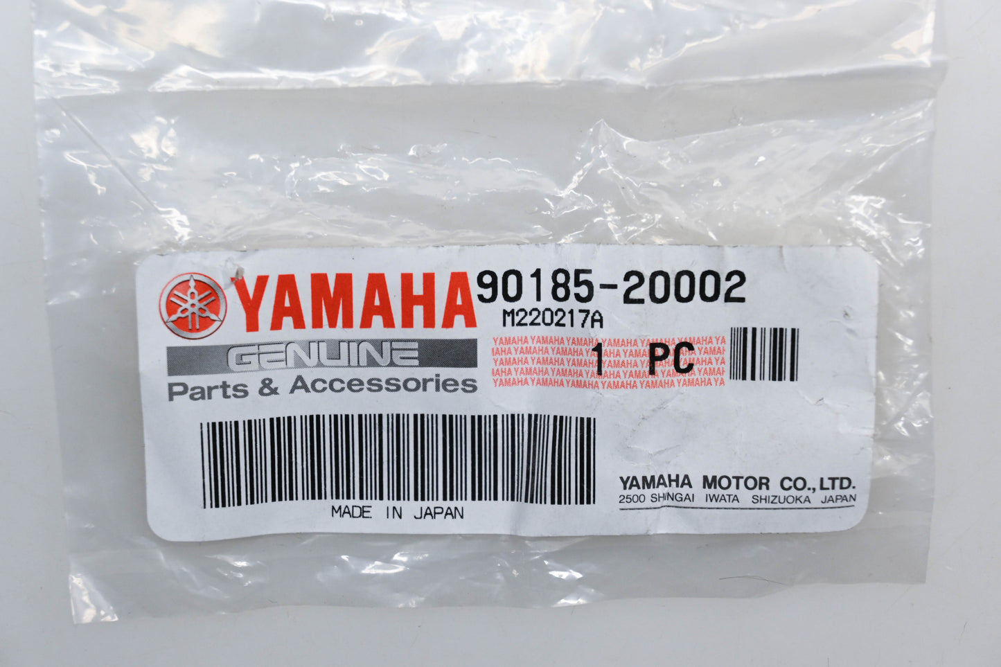 New OEM Yamaha 90185-20002-00 Self-Locking Nut NOS