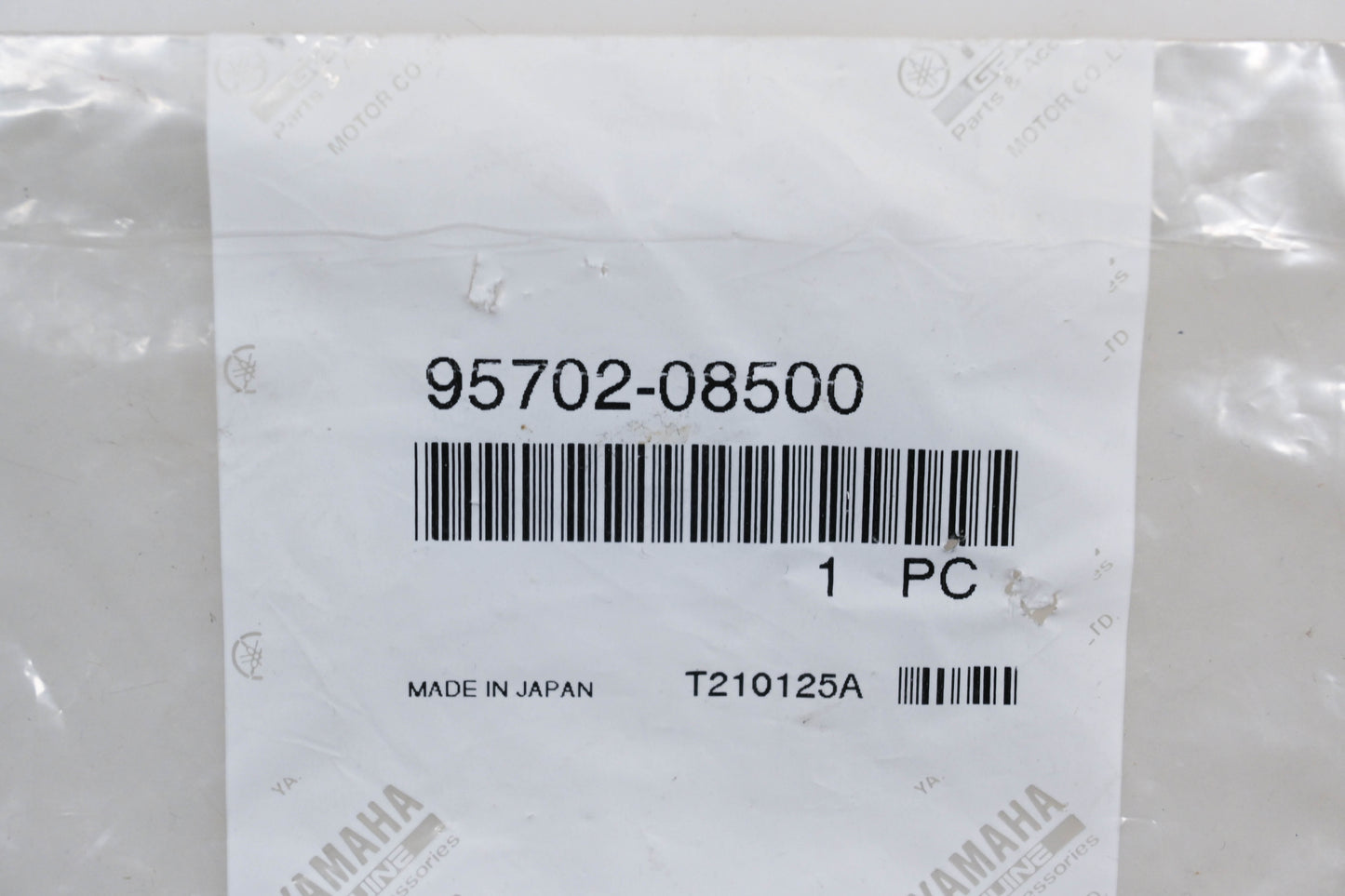 New OEM Yamaha 95702-08500-00 Flange Nut NOS