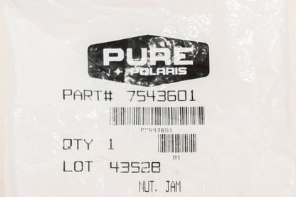 New OEM Polaris 7543601 Jam Nut NOS