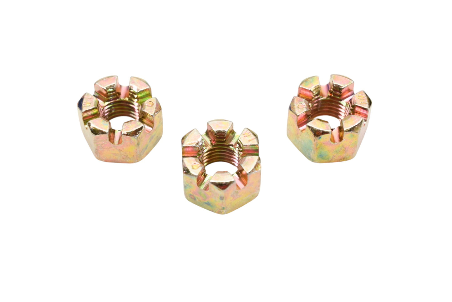 New OEM Polaris 7546904 Castle Nuts Qty 3 NOS