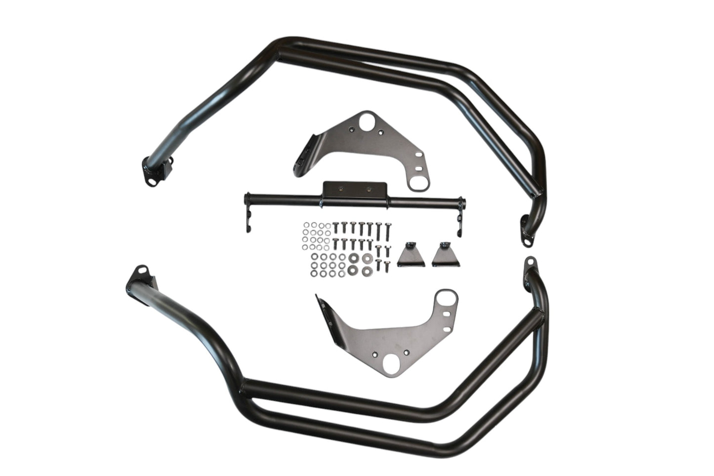 New OEM Polaris 2876690-458 Black RZR Front Fender Brush Guard Kit NOS