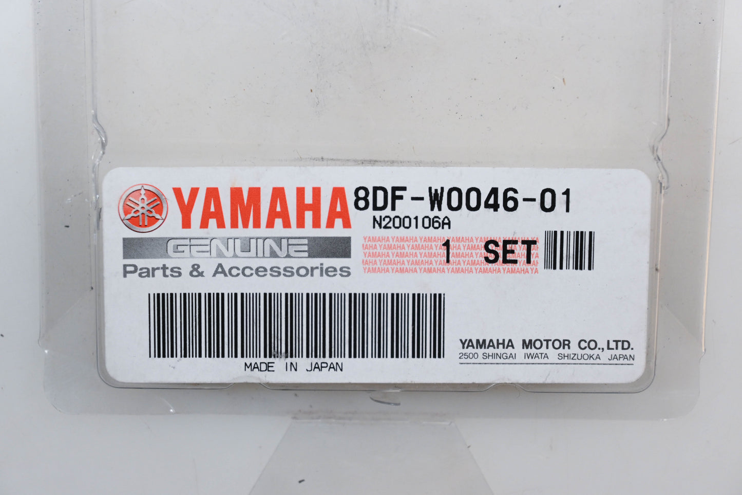 New OEM Yamaha 8DF-W0046-01-00 Rear Brake Pad Kit NOS