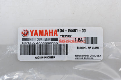 New OEM Yamaha BG4-E4461-00-00 Air Filter Element NOS