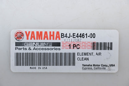New OEM Yamaha B4J-E4461-00-00 Air Filter Element NOS