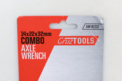 CruzTools AW142232 14x22x32mm Axle Wrench NOS