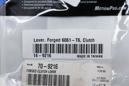 Motion Pro 14-9216, 70-9216 Forged T6 Clutch Lever NOS