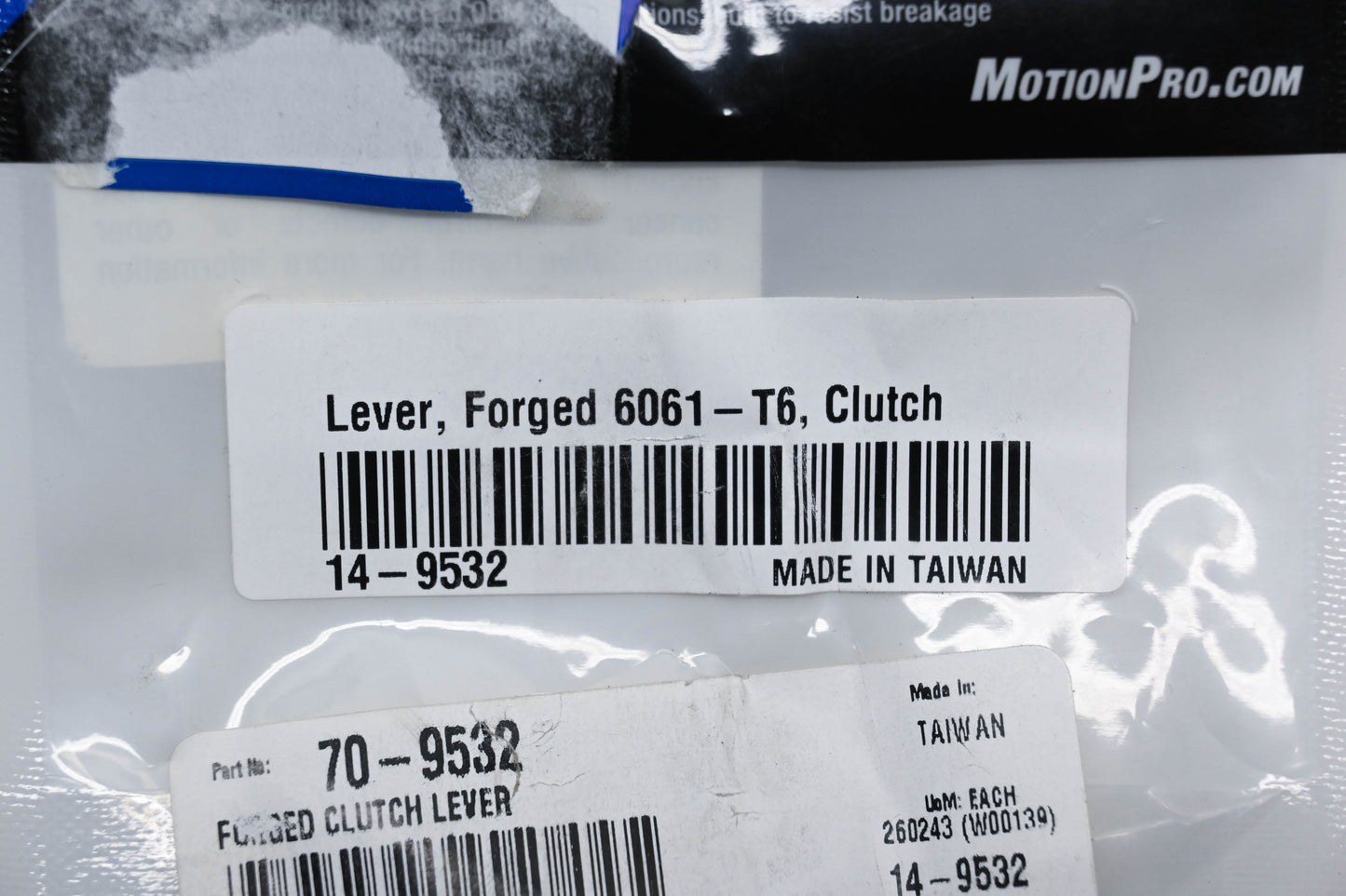 Motion Pro 14-9532, 70-9532 Forged T6 Clutch Lever Kit NOS