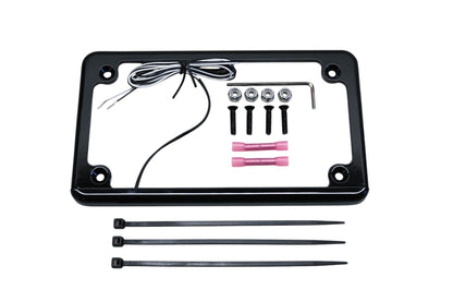 XTC Power Products LF-6BK 6" LED License Plate Frame NOS