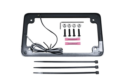 XTC Power Products LF-6BK 6" LED License Plate Frame NOS