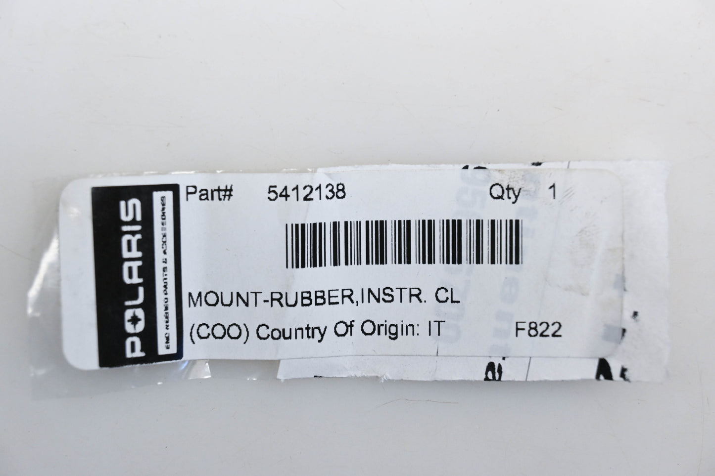 New OEM Polaris 5412138 Gauge Cluster Mount Grommet NOS