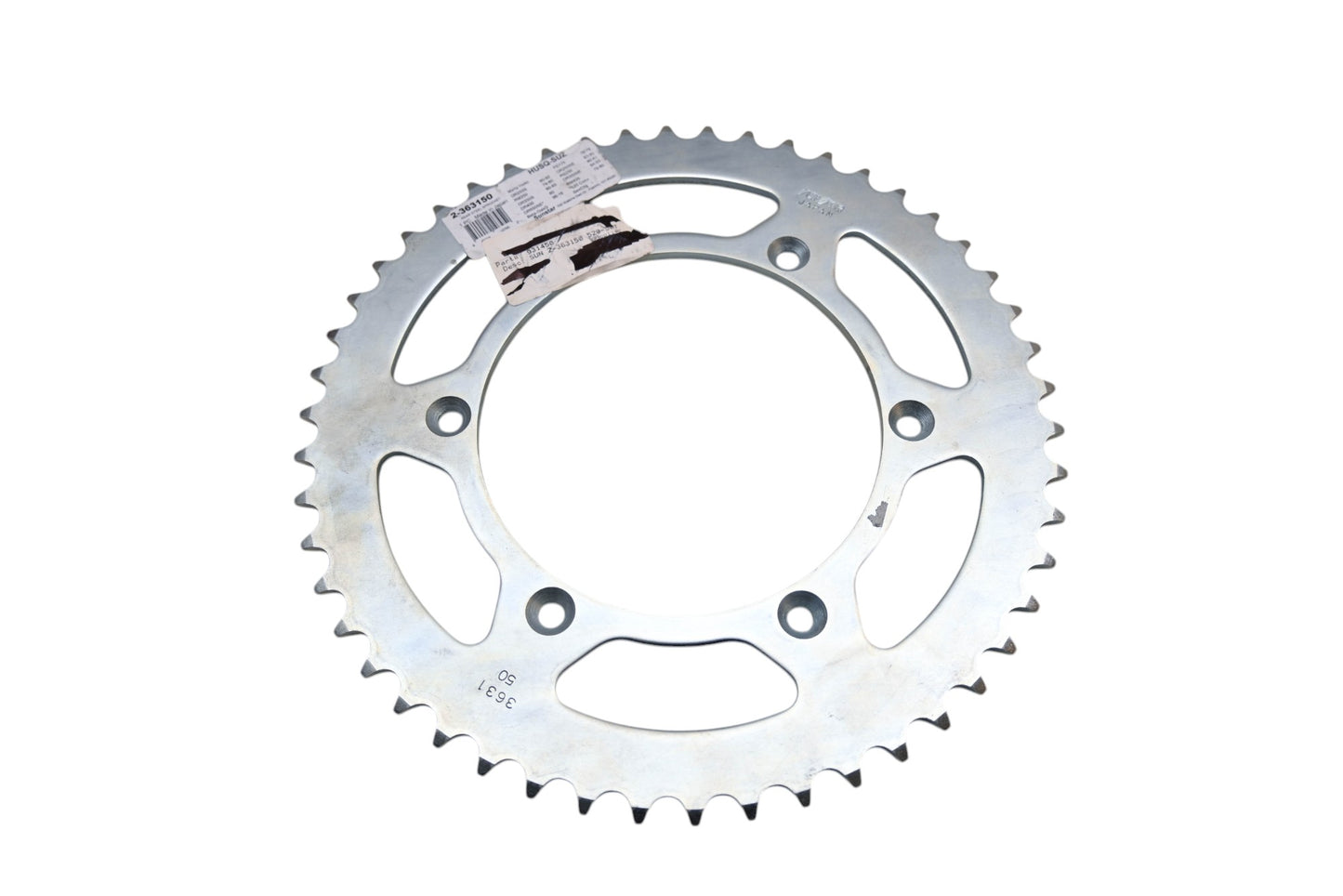 Sunstar 2-363150, 931450 Husqvarna Suzuki 50T Rear Steel Sprocket NOS