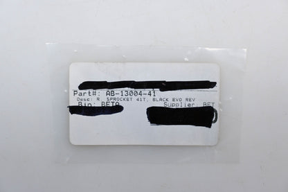 Beta AB-13004-41 41T Rev-Evo Black Rear Sprocket NOS