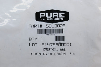 New OEM Polaris 5813026 Cylinder Base Gasket NOS