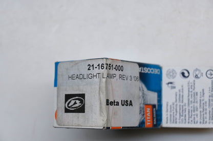 Beta 21-16751-000, 21.16751.000 Osram Headlight Bulb NOS