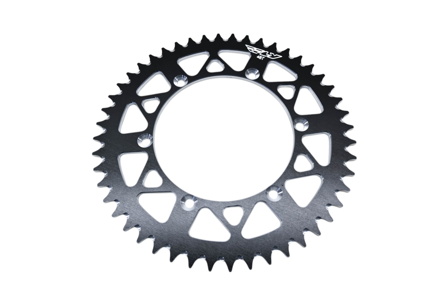 Fly Racing 255-242248BK, 2422-48 Kawasaki 48T Rear Aluminum Sprocket NOS