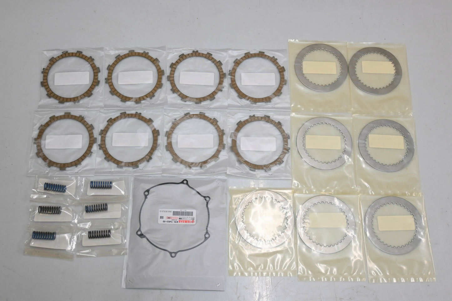 New OEM Yamaha B7B-W001G-00-00 Clutch Plate Kit NOS