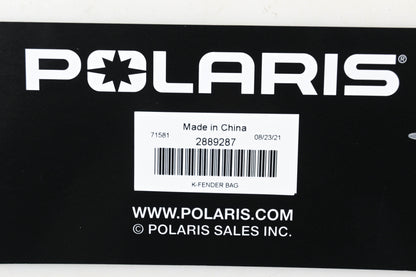 New OEM Polaris 2889287 Polaris Fender Storage Bag NOS
