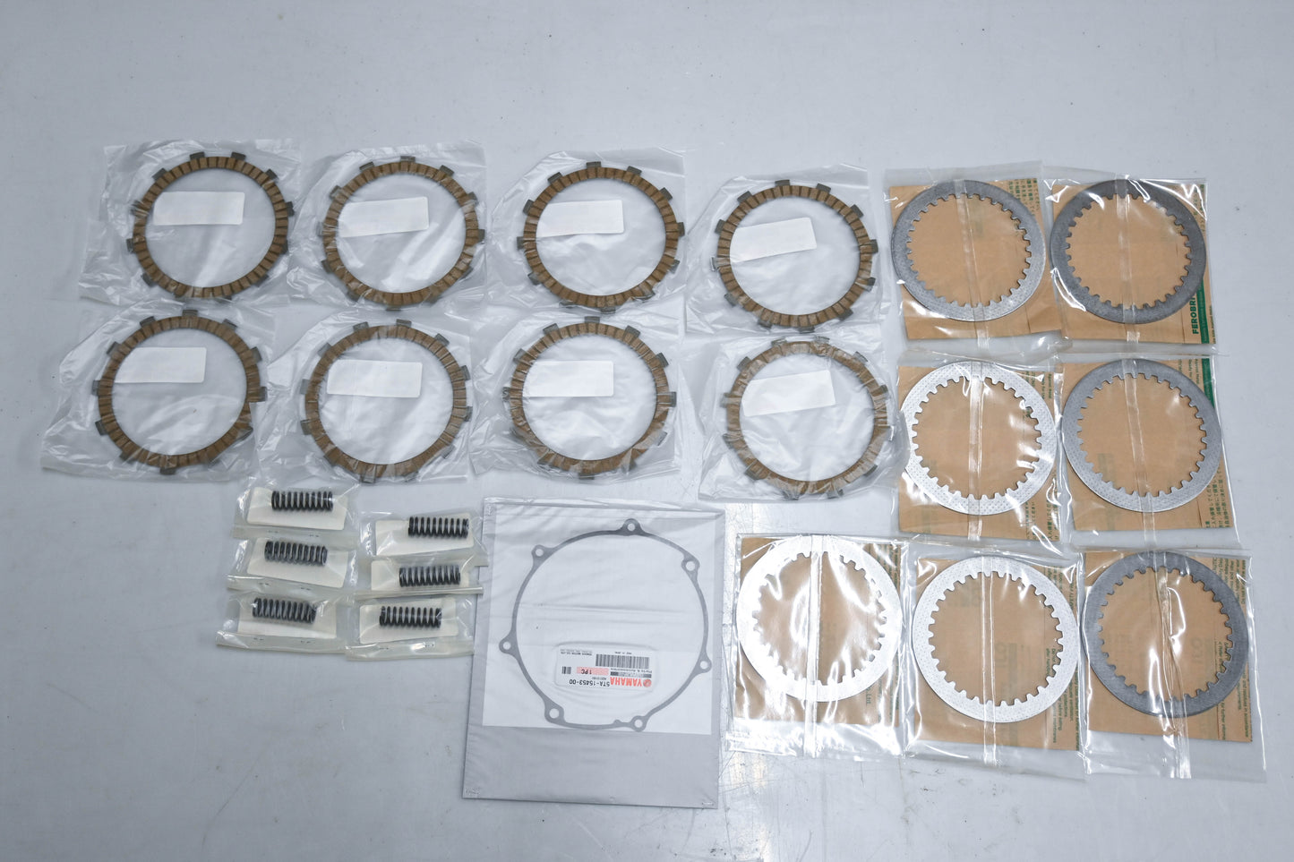 New OEM Yamaha 5TJ-W001G-00-00 Clutch Plate Kit NOS