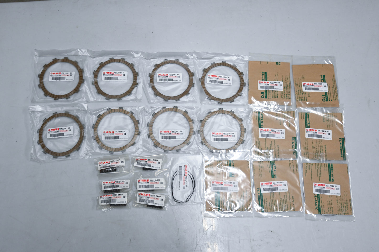 New OEM Yamaha 1SL-W001G-00-00 Clutch Plate Kit NOS
