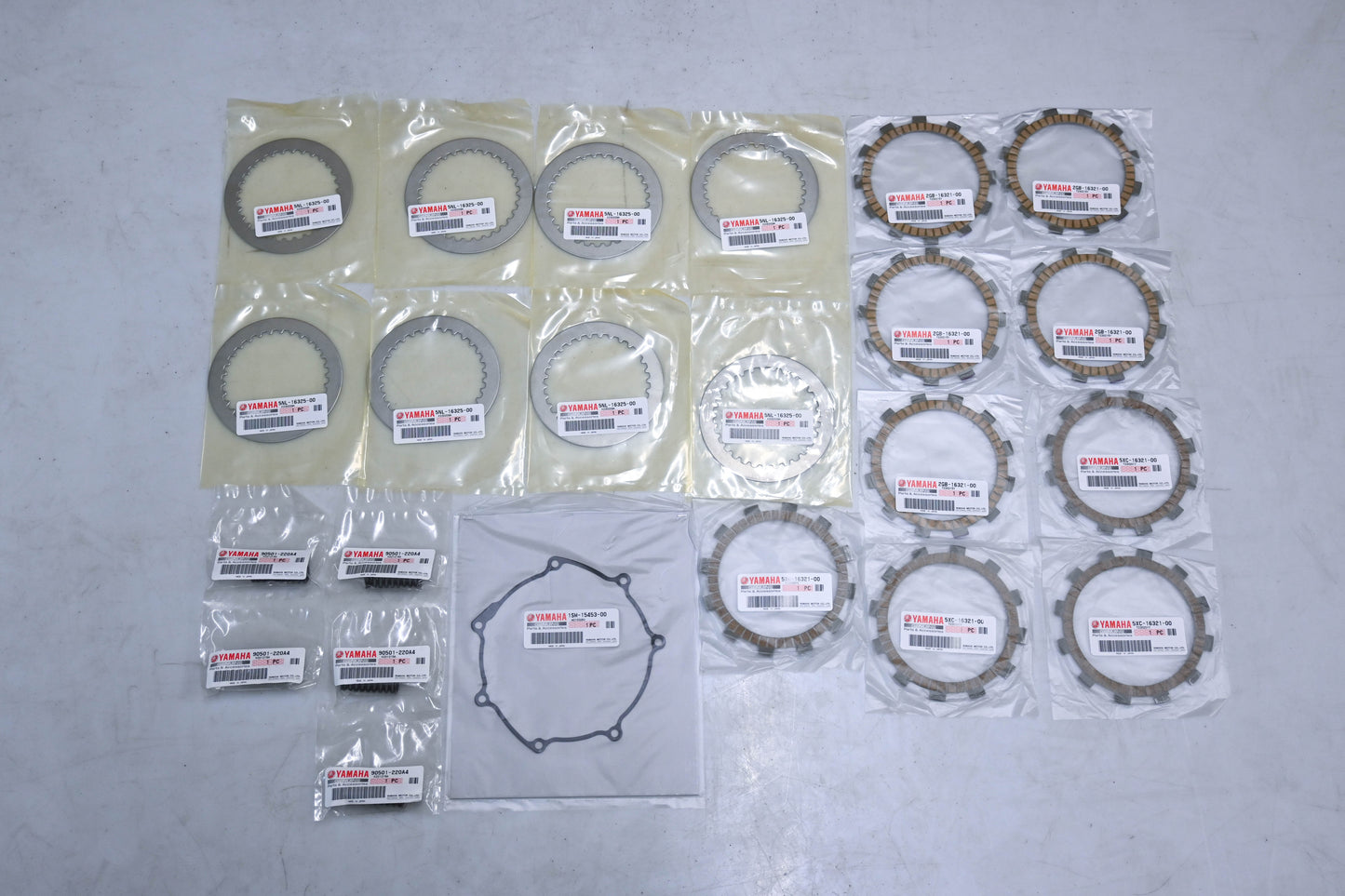 New OEM Yamaha 2GB-W001G-00-00 Clutch Plate Kit NOS