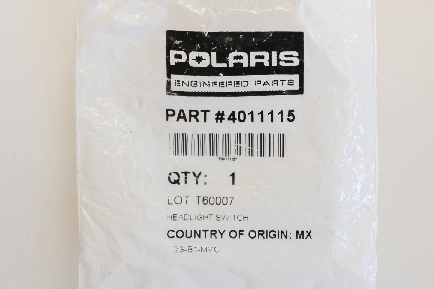 New OEM Polaris 4011115 Carling Technologies Headlight Switch NOS