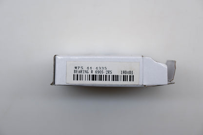WPS 44-4335, 6905RS, 6905-2RS Bearing NOS