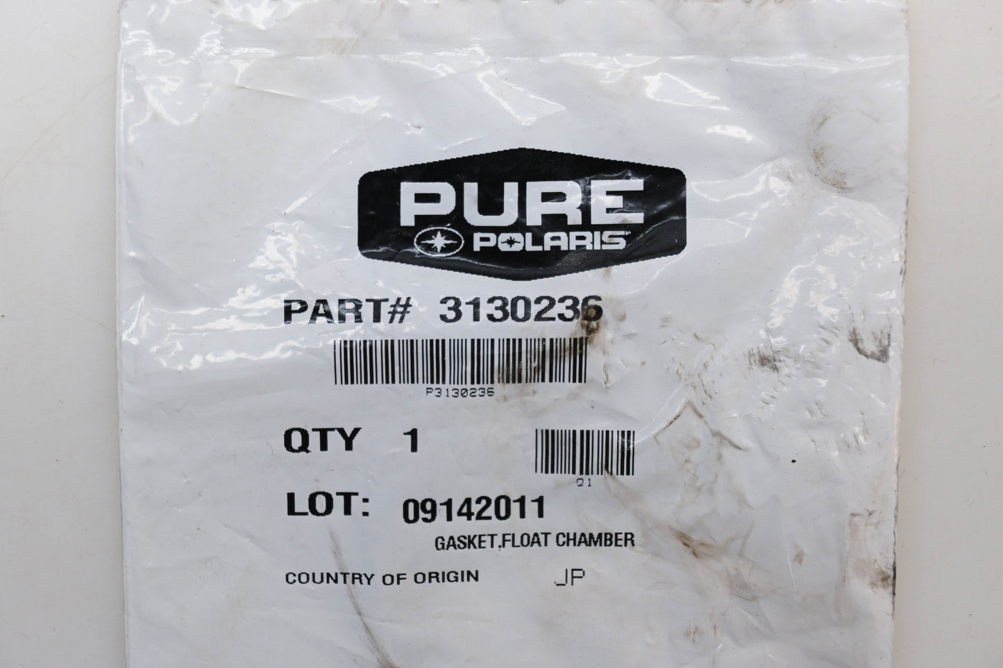Polaris 3130236 Carburetor Float Chamber Gasket NOS