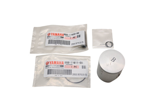 New OEM Yamaha BR8-11630-00-00 Piston Kit NOS