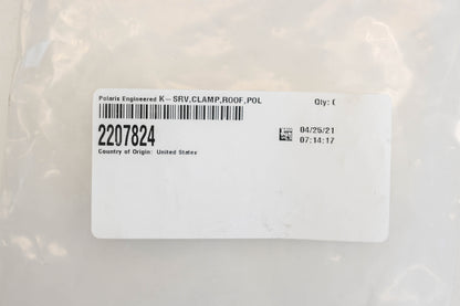 New OEM Polaris 2207824 Roof Clamp Service Kit NOS