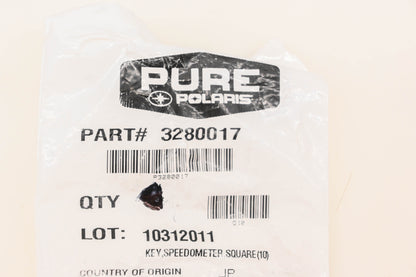New OEM Polaris 3280017 Speedometer Square Key NOS