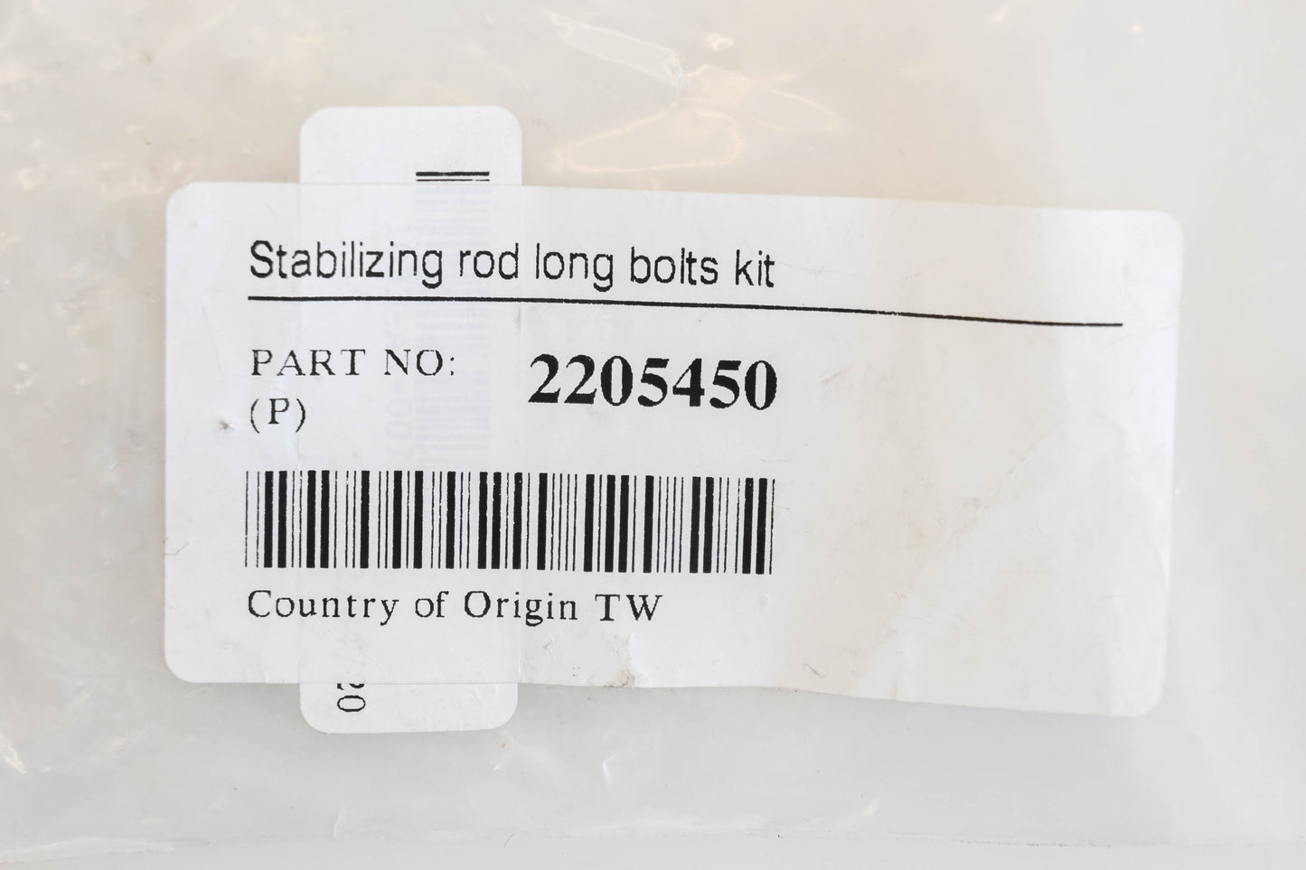 New OEM Polaris 2205450 Anti-Rotation Long Bolt Hardware Kit NOS