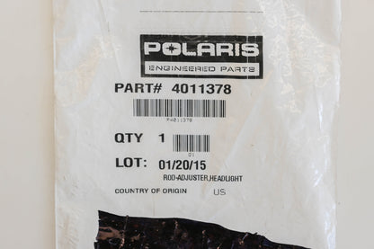 New OEM Polaris 4011378 Headlight Adjustment Rod NOS