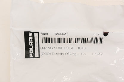 New OEM Polaris 1800037 O-Rings Qty 2 NOS