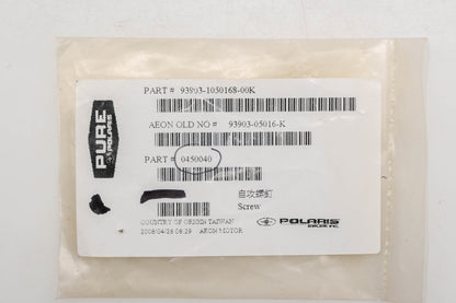New OEM Polaris 450040 Screw NOS