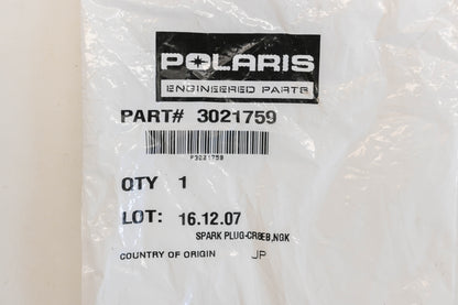New OEM Polaris 3021759 NGK Spark Plug NOS