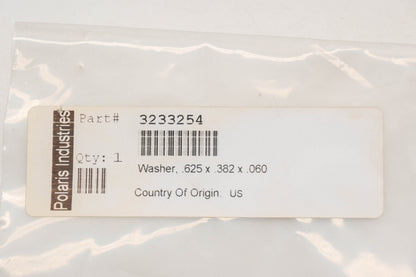 New OEM Polaris 3233254 Plug Washer NOS