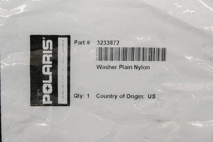 New OEM Polaris 3233872 Nylon Washer NOS