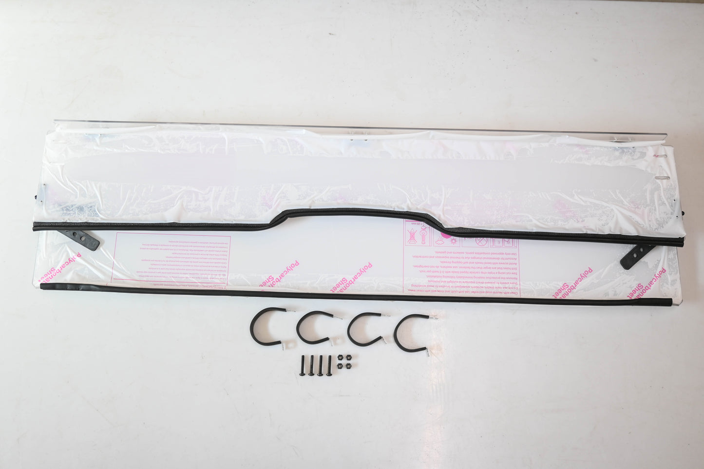 Moose 2317-0406 Wolverine X4 Folding Windshield Kit NOS