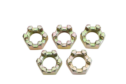 New OEM Polaris 7542810 Castle Nuts Qty 5 NOS